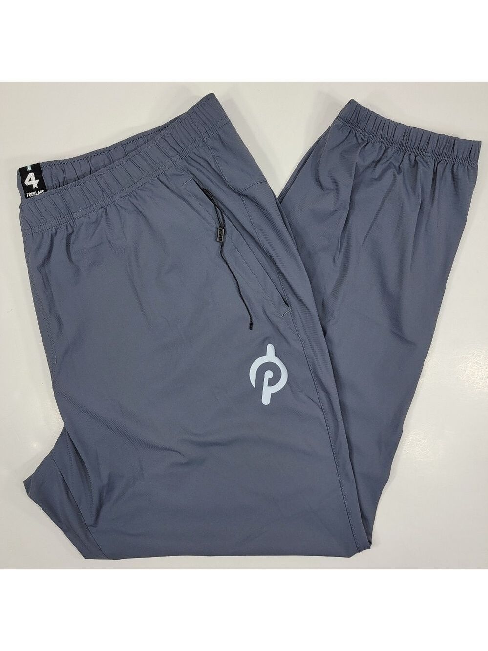 Fourlaps Peloton Jogger Pants Mens 2XL XXL Slate Gray Performance Golf Gym NWOT